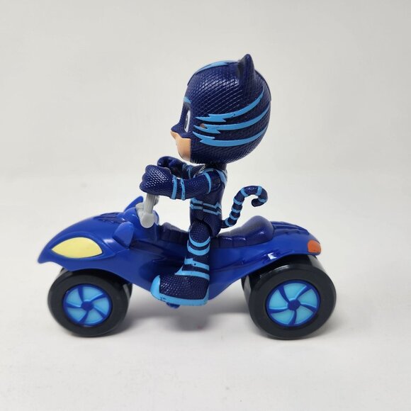 PJ Masks Catboy Figure & Cat Car Motorcycle Bike Toy Set - Picture 4 of 12